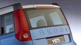 Skoda Yeti - widok z tyłu