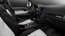 Audi SQ5 TFSI - widok ogólny wnętrza z przodu