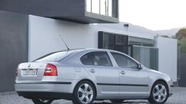 Skoda Octavia II - prawy bok