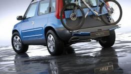 Skoda Yeti - widok z tyłu