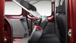 Renault Kangoo III Express Maxi - tylna kanapa złożona, widok z boku