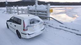 Saab 9-3 SportKombi - widok z tyłu