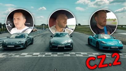 Porsche 718 Boxster, Alpine A110S, Toyota Supra na torze. Wynik zaskoczył i nas