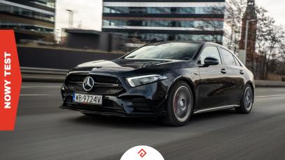 Mercedes-AMG A35 (306 KM) – czy „bazowe” AMG nadal daje prawdziwe emocje? | 10 minut