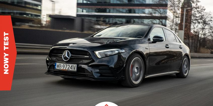 Mercedes-AMG A35 (306 KM) – czy „bazowe” AMG nadal daje prawdziwe emocje? | 10 minut