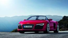 Audi R8 Spyder Facelifting - widok z przodu