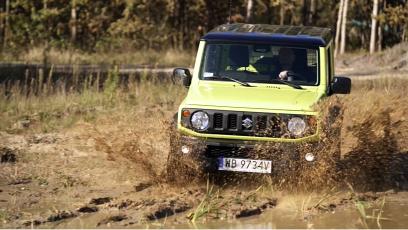 Suzuki Jimny – wjechał tam, gdzie nie wjechali inni