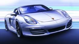 Porsche Boxster 981 Cabrio - widok z przodu