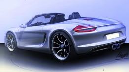 Porsche Boxster 981 Cabrio - widok z tyłu