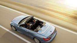Mercedes Klasa E Cabrio - widok z góry