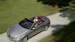 Mercedes Klasa E Cabrio - widok z góry