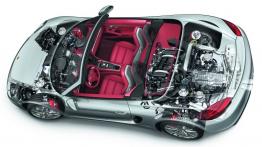 Porsche Boxster 981 Cabrio - schemat konstrukcyjny auta