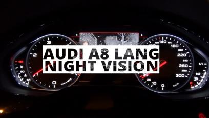 Audi A8 Lang - test systemu Night Vision
