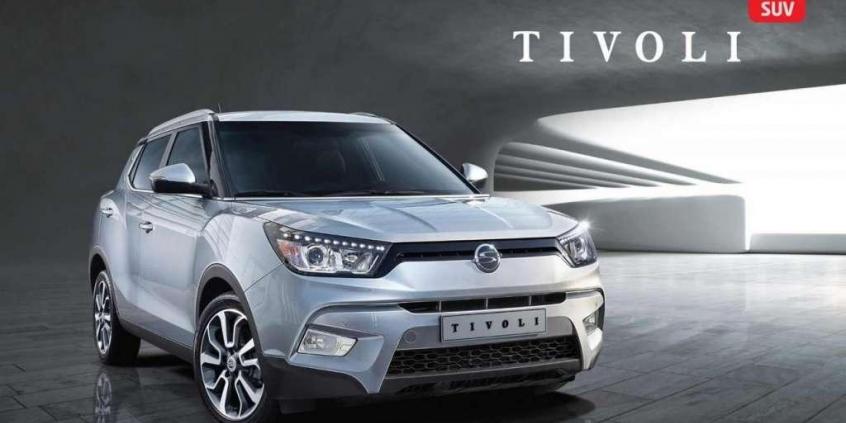 SsangYong Tivoli na pierwszych zdjęciach