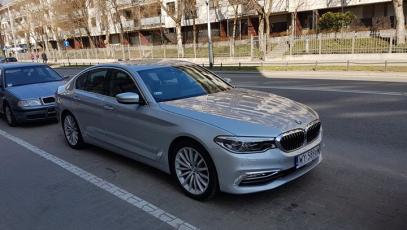 #bmw #520d #spalanie #miasto