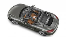 Porsche Cayman II - schemat konstrukcyjny auta