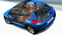 Volkswagen Scirocco III - schemat konstrukcyjny auta