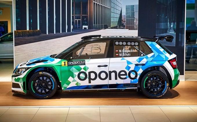Załoga Oponeo Motorsport w Fabii R5