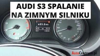 Audi S3 Limousine - spalanie na zimnym silniku