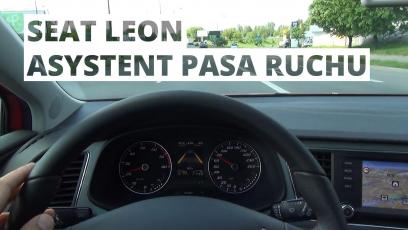 Seat Leon - asystent pasa ruchu (Lane Assist)