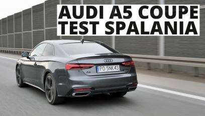 Audi A5 2.0 40 TDI 190 KM (AT) - pomiar zużycia paliwa
