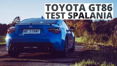 Toyota GT86 2.0 200 KM (MT) - pomiar zużycia paliwa