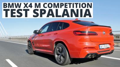 BMW X4 M Competition 3.0 510 KM (AT) - pomiar zużycia paliwa