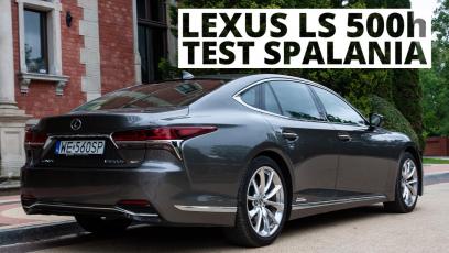 Lexus LS 500h 3.5 V6 Hybrid 359 KM (AT) - pomiar zużycia paliwa