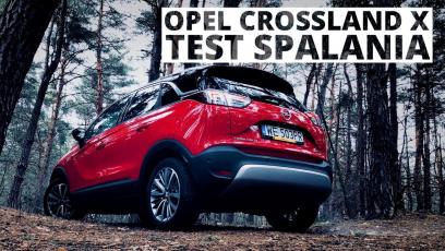 Opel Crossland X 1.2 Ecotec Turbo 110 KM (MT) - pomiar zużycia paliwa