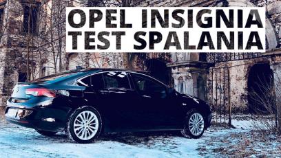 Opel Insignia 1.5 Ecotec Turbo 165 KM (MT) - pomiar zużycia paliwa