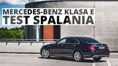 Mercedes-Benz Klasa E 220d 2.0 194 KM (AT) - pomiar zużycia paliwa