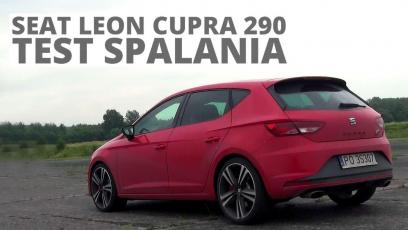 Seat Leon Cupra 290 2.0 TSI 290 KM (MT) - pomiar zużycia paliwa