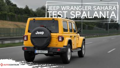 Jeep Wrangler Sahara 2.0 T GME 272 KM (AT) - pomiar zużycia paliwa