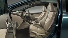 Honda Civic IX - widok ogólny wnętrza z przodu