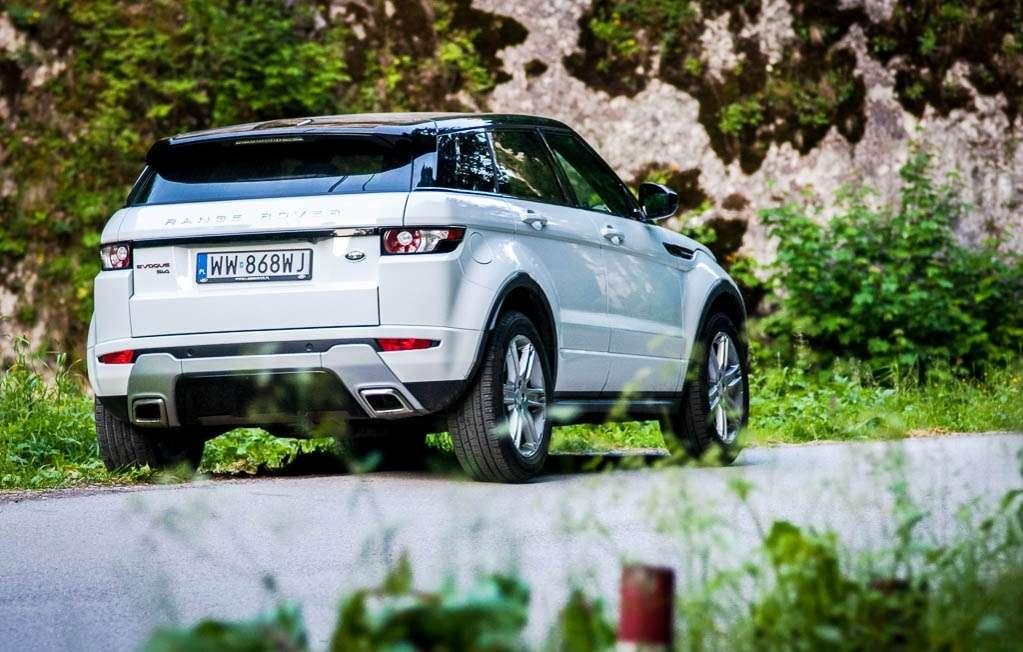 Land Rover Range Rover Evoque SUV Coupe silniki, dane
