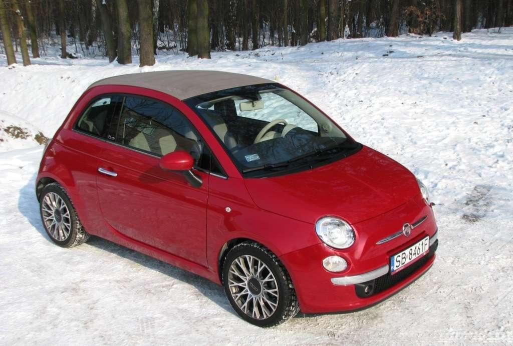Fiat 500 C Czapka na zimę • AutoCentrum.pl