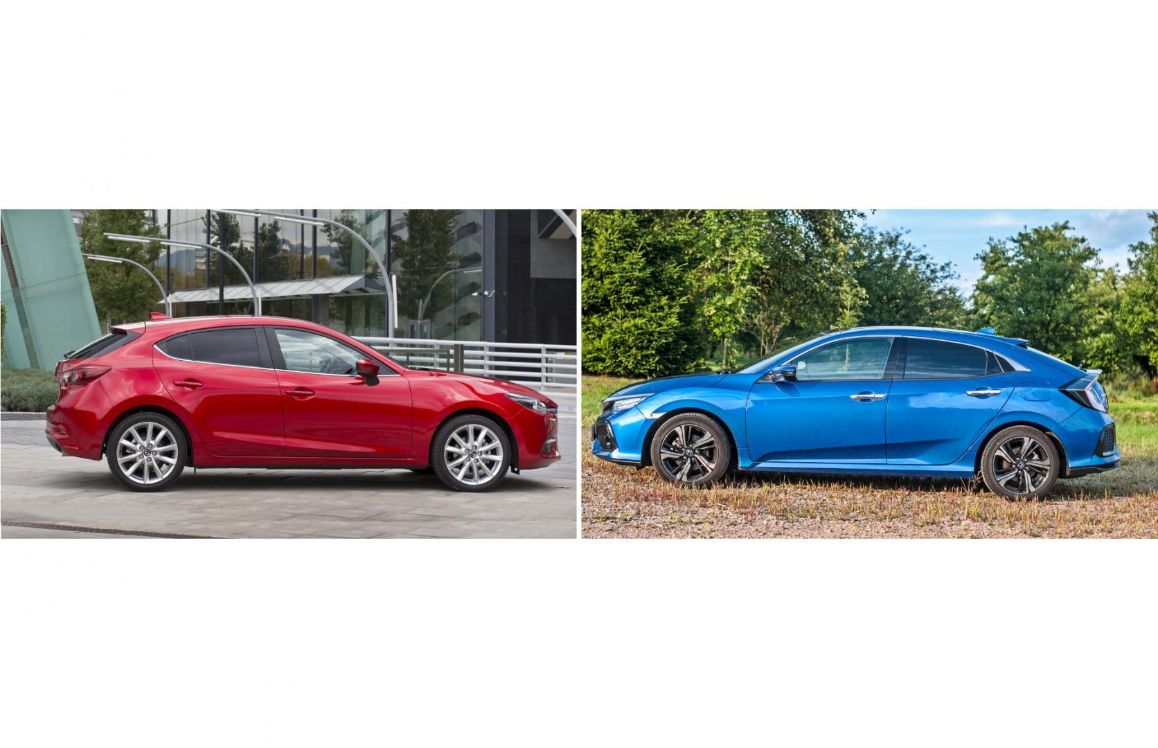Honda Civic kontra Mazda 3 która lepsza? • AutoCentrum.pl