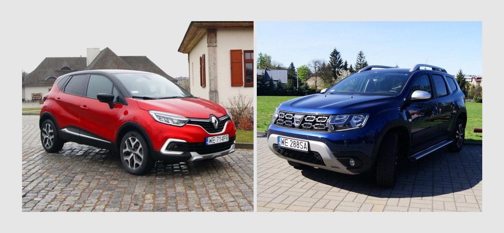 Dacia Duster i Renault Captur, czyli budżetowy SUV czy
