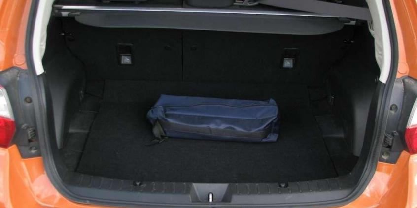 Размеры багажника subaru xv