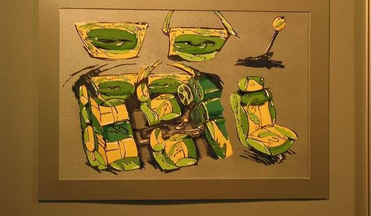 Polscy Plastycy Aranżują Wnętrza Amerykańskich Samochod 243 W