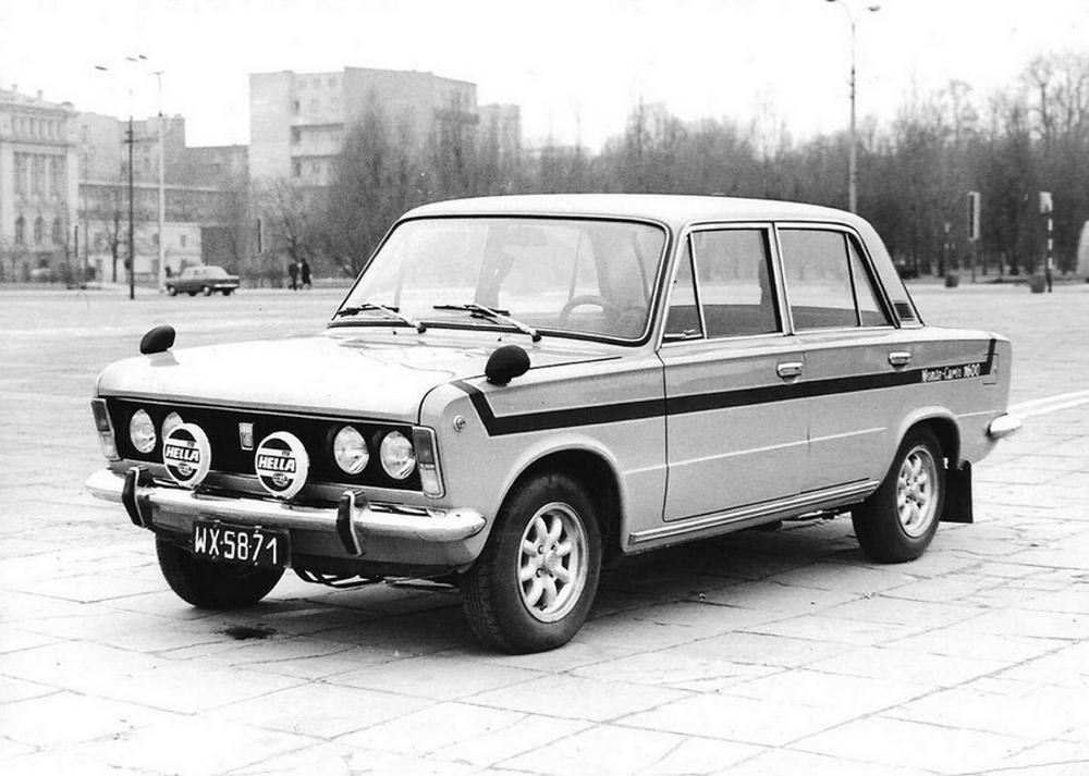 22.01.1971 Pierwszy start Polskiego Fiata 125p w Rajdzie