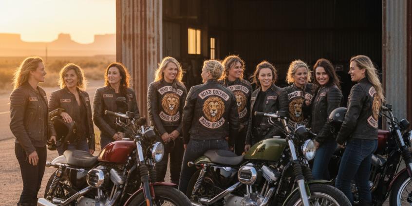 Poznaj kobiece kluby motocyklowe i dołącz do jednego z nich!