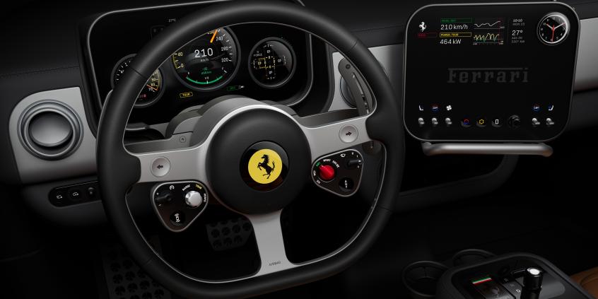 Analogowy bunt w Maranello. Pierwsze elektryczne Ferrari Luce stawia na mechaniczne piękno