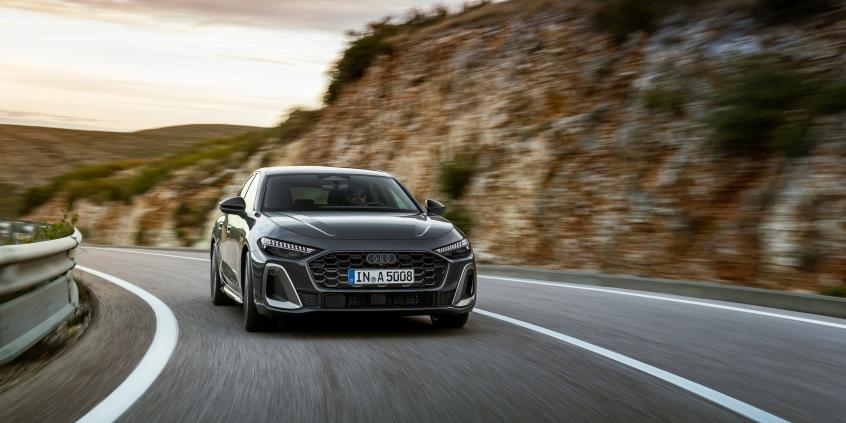 Audi A5 (Nowa Generacja) vs Mercedes Klasy C Lifting. Starcie bazowych diesli do firmy