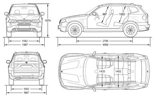 BMW X3 E83 • Dane techniczne • AutoCentrum.pl