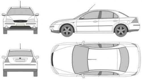 Ford Mondeo III Sedan • Dane techniczne • AutoCentrum.pl