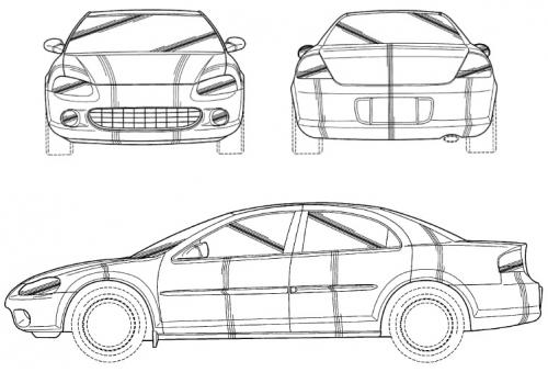 Chrysler Sebring II Sedan • Dane techniczne • AutoCentrum.pl