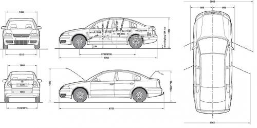 Volkswagen Passat B5 Sedan • Dane techniczne • AutoCentrum.pl