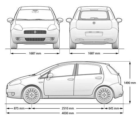 Fiat Punto Grande Punto Hatchback 5D • Dane Techniczne • Autocentrum.pl