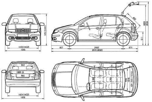 Skoda Fabia I Hatchback Dane Techniczne Autocentrum Pl